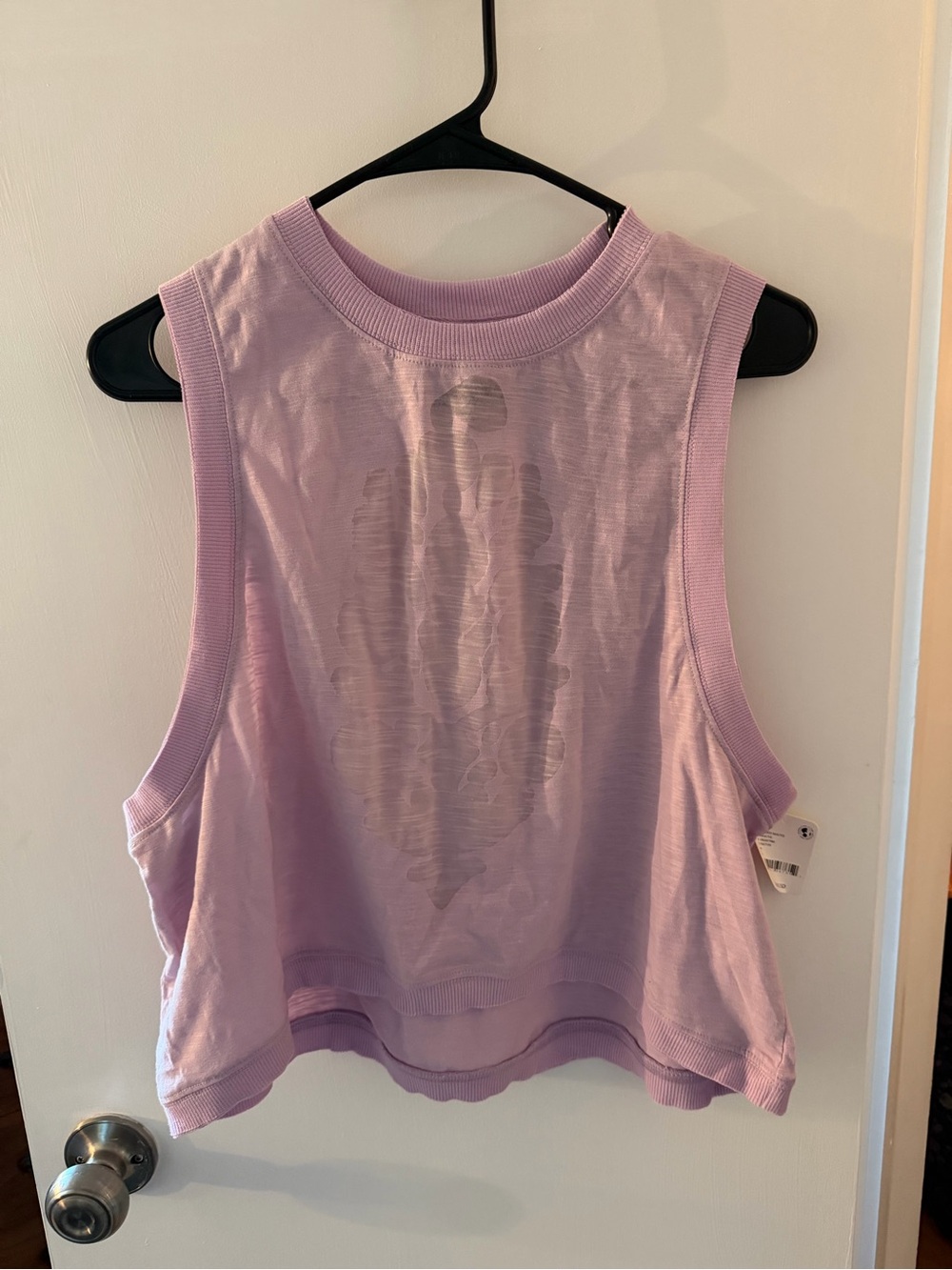Free People Movement Graphic Love Tank Large NWT